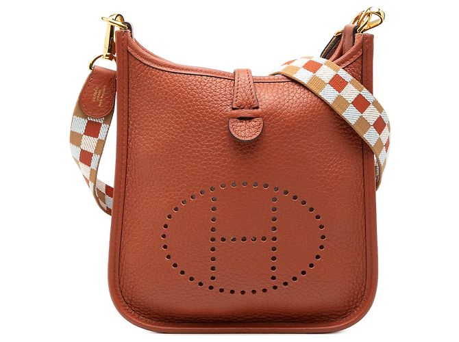 Hermès Marron Clemence Evelyne 16 Amazone