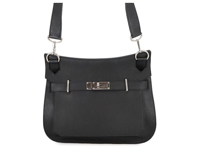 Hermès Borsa Hermes Jypsiere 31 in pelle Taurillon Clemence nera Nero