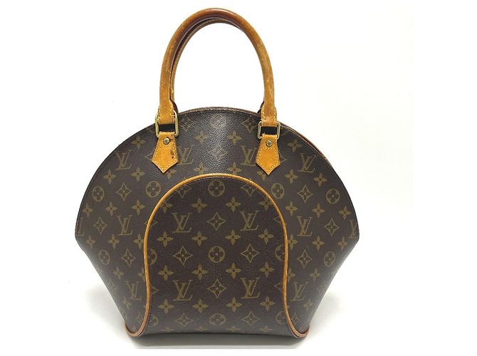 Louis Vuitton Ellipse MM Handbag Brown