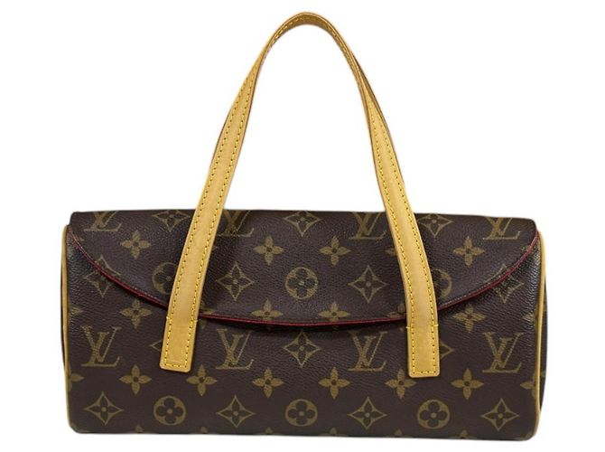 Sac à main Louis Vuitton Sonatine Monogram Marron