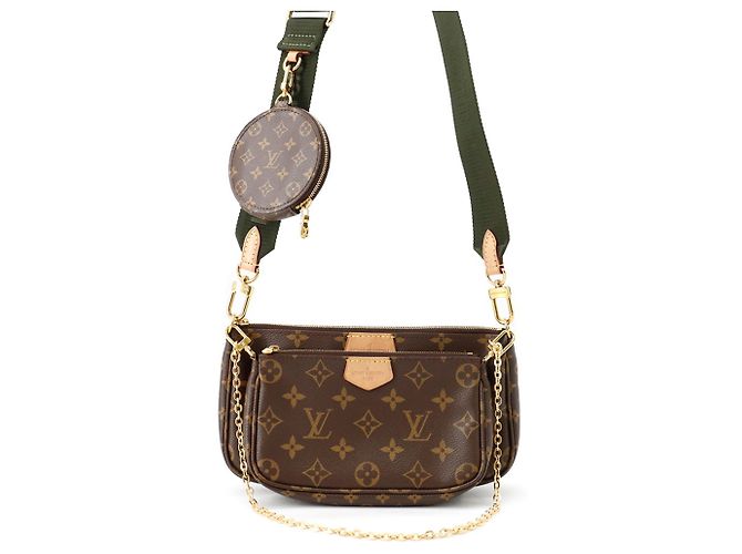 Louis Vuitton Monogram Multi Pochette Accessoires Kaki Monogramme