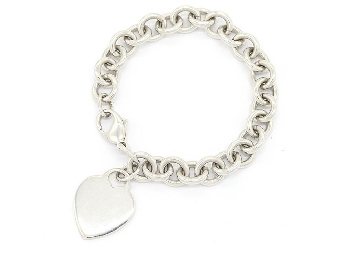 Pulsera con charms de plata de ley Tiffany & Co.