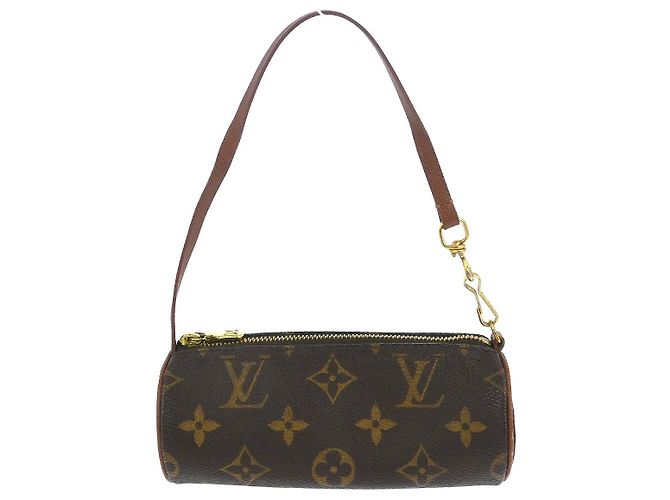 Louis Vuitton Papillon Pochette Monogram Canvas Mini Marron