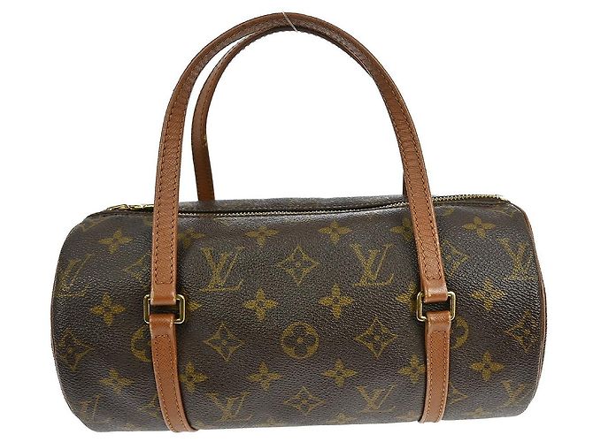 Bolsa Louis Vuitton Papillon Monogram Canvas 26 Marrom