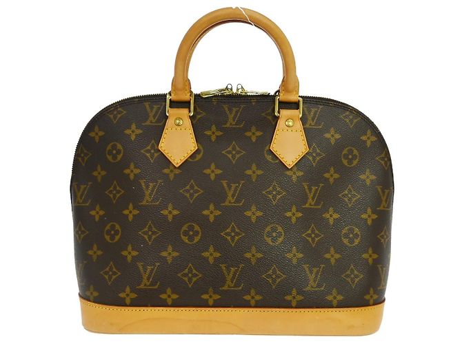 Louis Vuitton Alma Monogram Canvas PM Marrom
