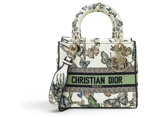 Christian Dior NUOVA BORSA CHRISTIAN LADY DIOR D-LITE MEDIUM TOILE DE JOUY MEXICO Multicolore
