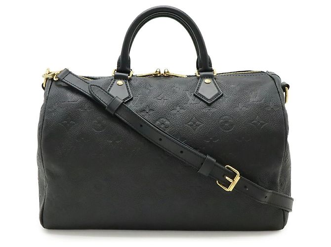 Bolsa Louis Vuitton Monogram Empreinte Speedy Soft 30 Preto