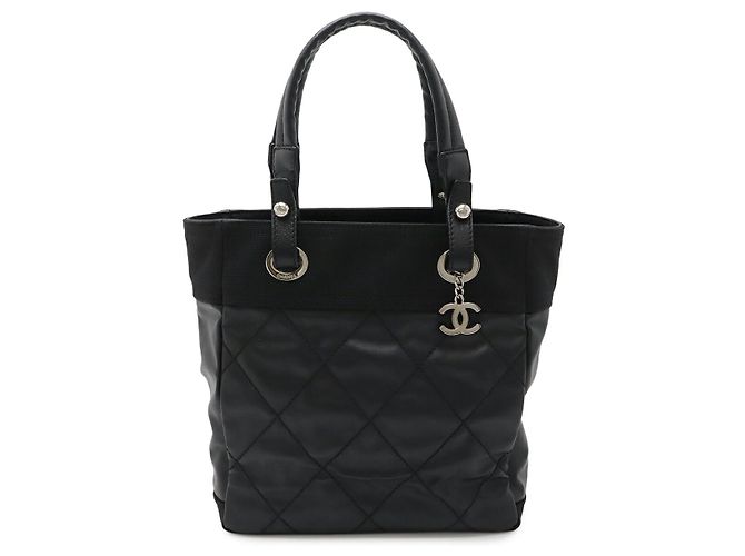 2.55 Chanel Paris Biarritz Tote PM Noir