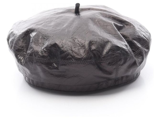 Cappello in pelle Dior Nero 