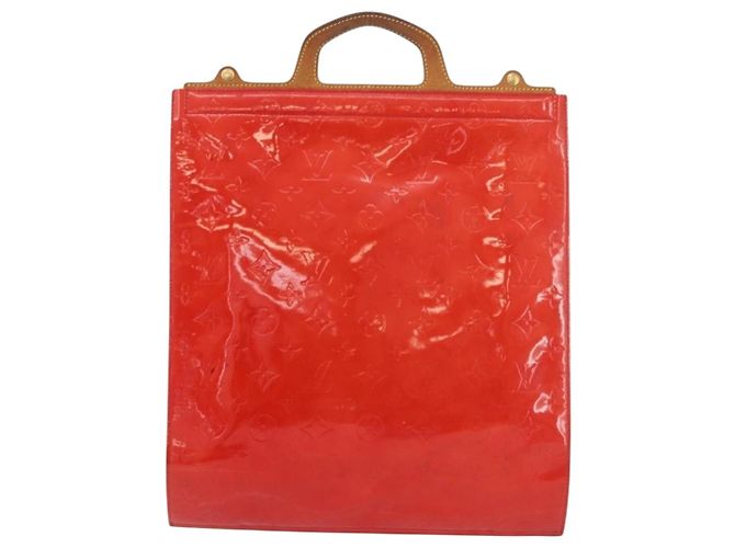 Louis Vuitton Stanton Monogram Vernis Rosso