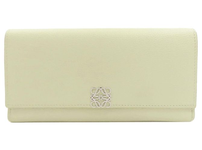Loewe Anagram Continental Wallet Light green