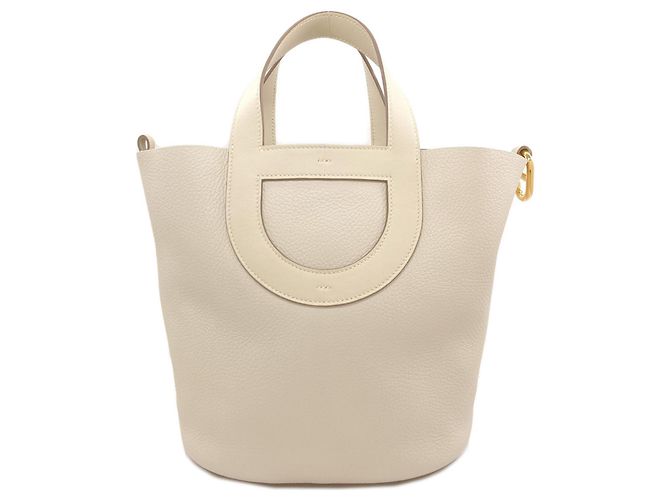 Hermès Sac à main Hermes In the Loop 18 Écru