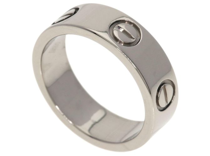 Anillo Love de Cartier en oro blanco de 18K