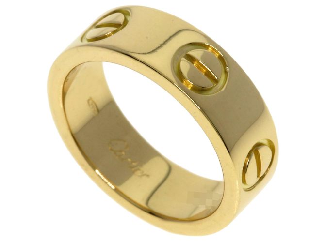 Anillo Love de Cartier en oro amarillo de 18K