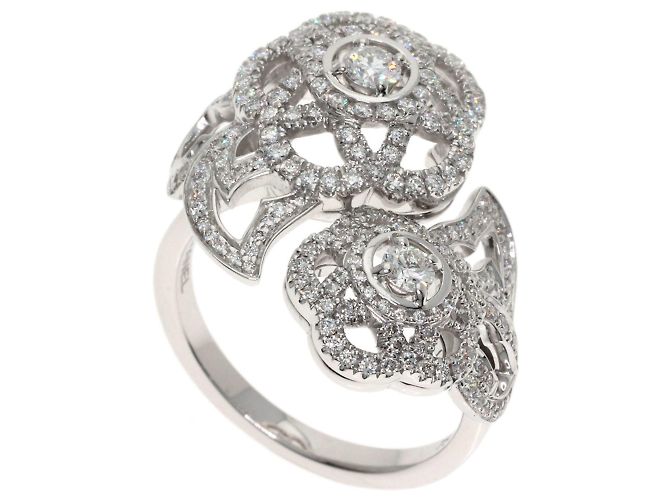 Chanel Camellia Diamond Ring