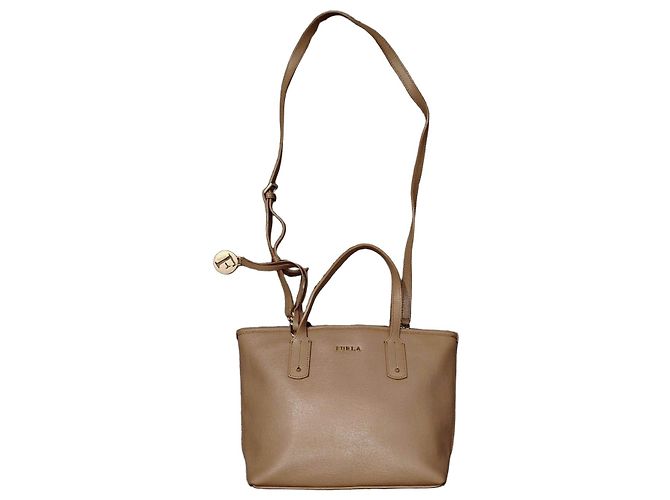 Furla Borsa Tote in Pelle Beige