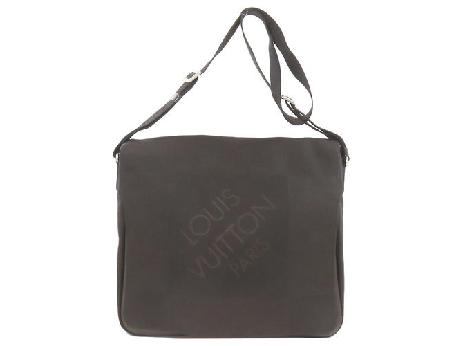 Borsa a tracolla Louis Vuitton Damier Geant Nero