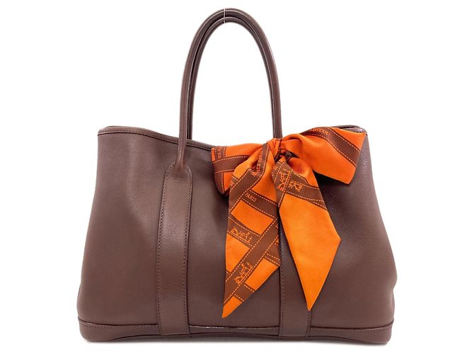 Hermès Sac à main Hermes Garden Twilly TPM Marron