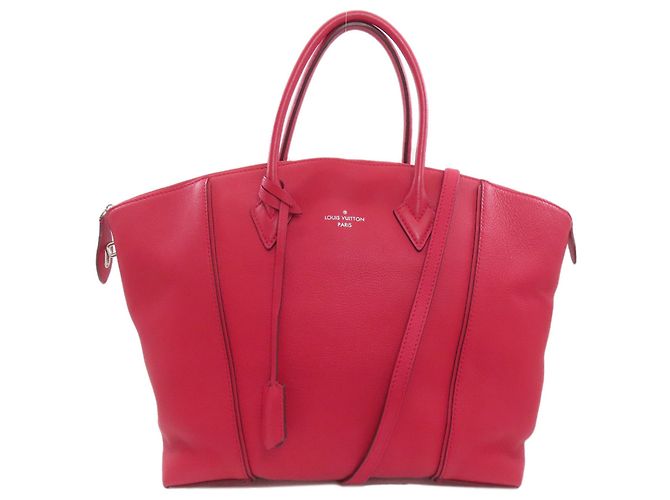 Louis Vuitton Lockit MM Tote Bag Parnasséa Rot