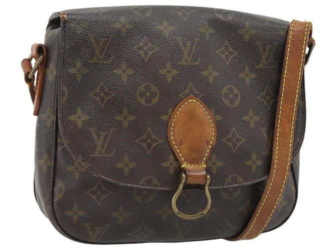 LOUIS VUITTON Borsa a Spalla Monogram Saint Cloud GM M51242 LV Auth 182830 Monogramma