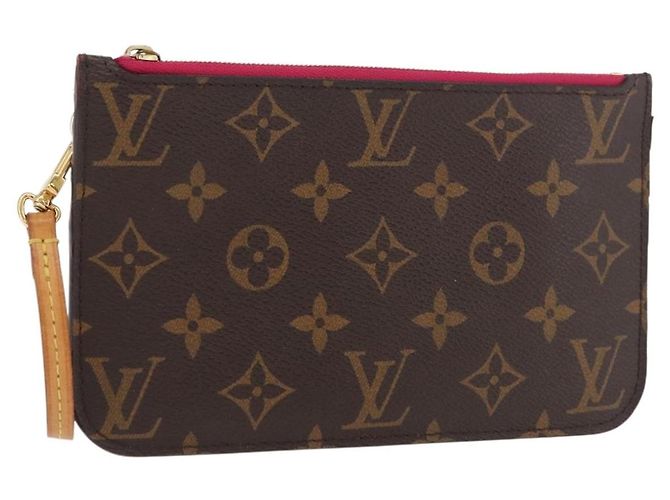 LOUIS VUITTON Monogram Neverfull PM Accessory Pouch LV Auth BA12952