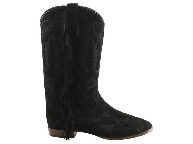 Autre Marque Black western boots
