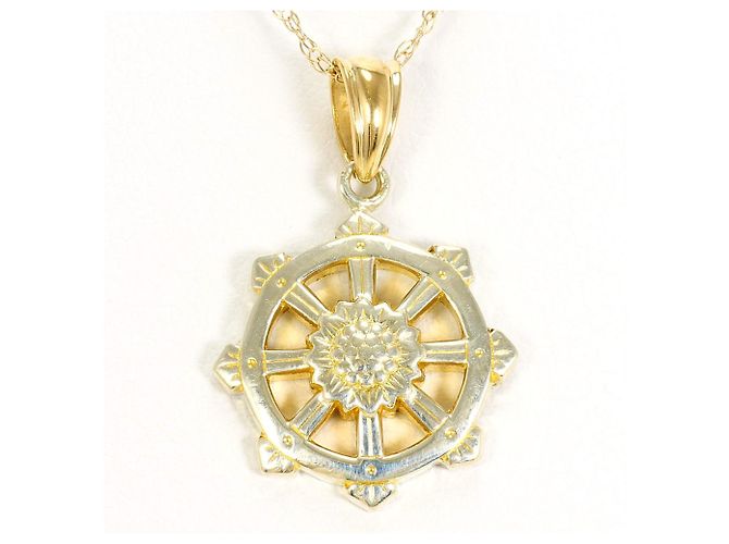 Autre Marque Collar de oro amarillo de 14K Dorado