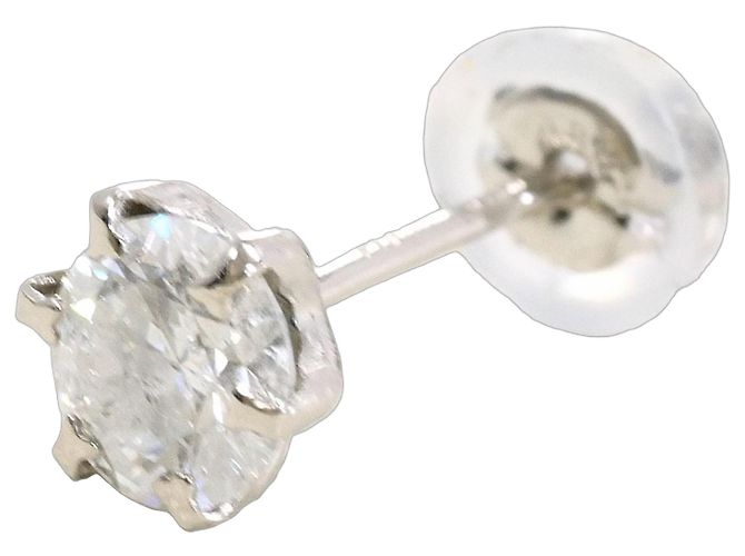Autre Marque PT900 Platin Diamant Ohrstecker