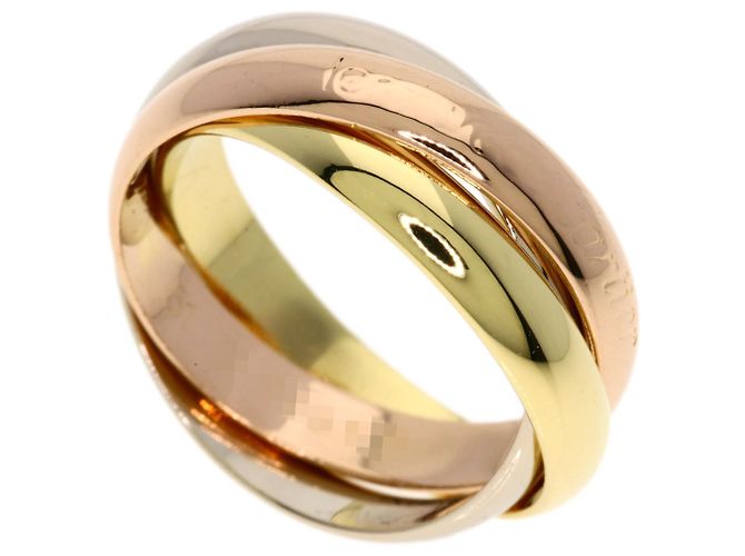 Anillo Trinity de Cartier en oro de 18K