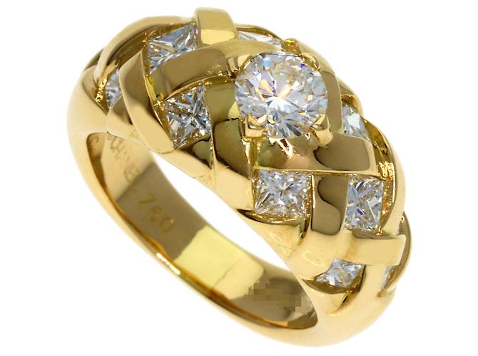 Anillo Chanel Baroque Collection Princess Cut Diamond