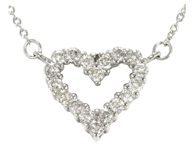 Autre Marque Collar de platino PT850 con diamante