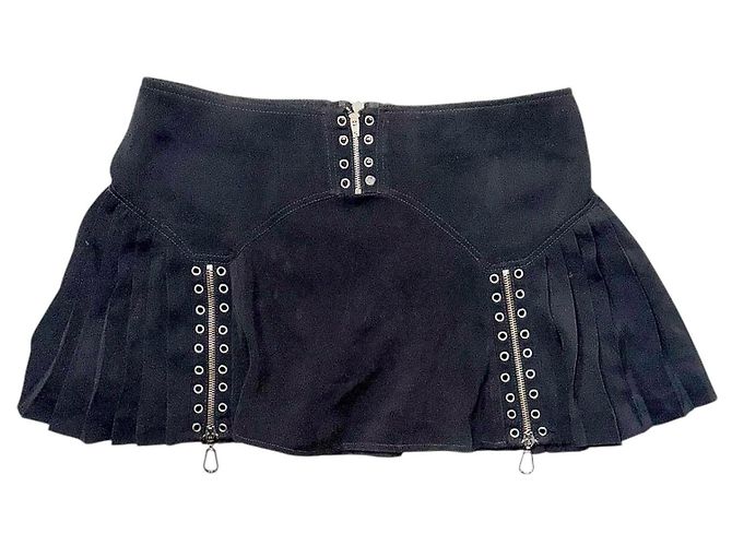 Versace Jeans Couture VINTAGE MINIROCK VERSACE Schwarz