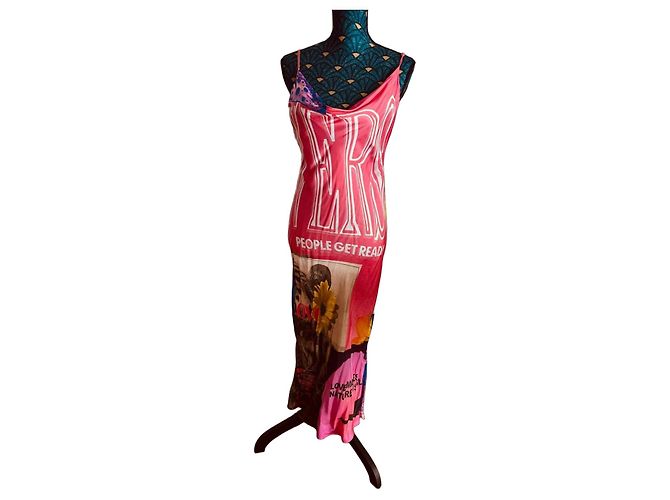 Desigual Multicolored Printed Maxi Dress