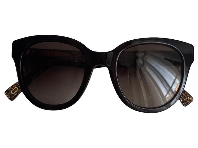 Gafas de sol Marc Jacobs de acetato marrón oscuro Castaño