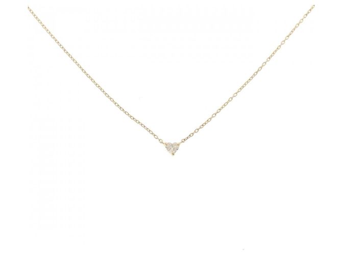 Autre Marque Au750 Diamant Halskette Golden