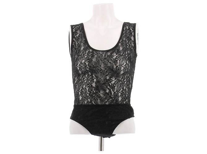 Tila March Body aus Spitze schwarz