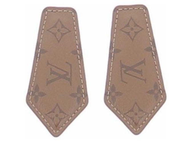 Louis Vuitton Mini mollettele per capelli Marrone Pelle
