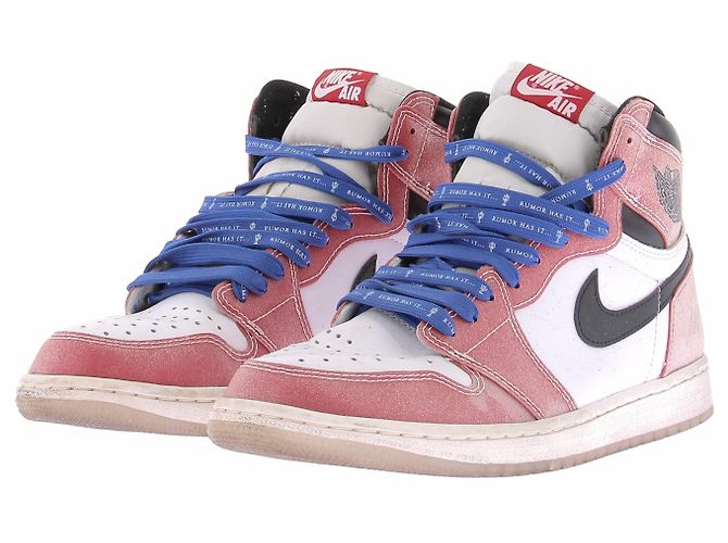 Autre Marque Nike x Off White Air Jordan 4 Retro Weiß Leder