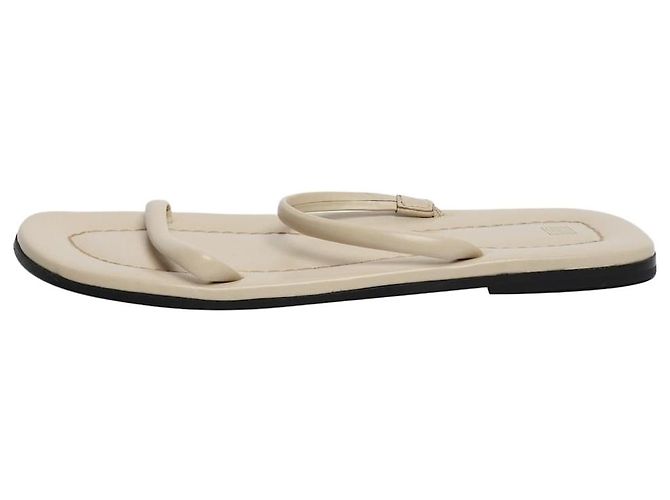 Totême Cream leather sandals - size EU 39