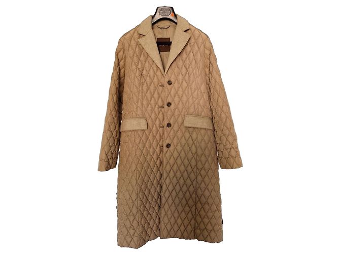 Casaco acolchoado Moncler bege 