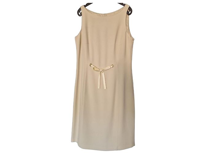 Apostrophe Vestido sem mangas creme Cru