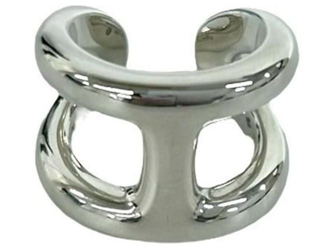 Ring Hermès Anillo HERMES Osmos GM en plata de ley