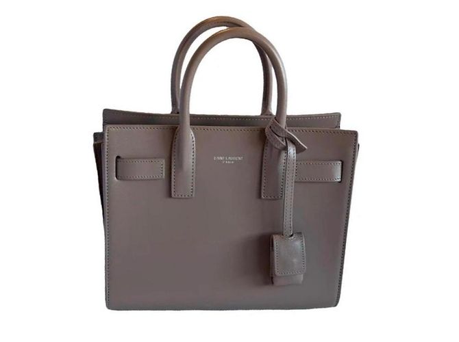 Saint Laurent Sac de Jour Handtasche - Grau