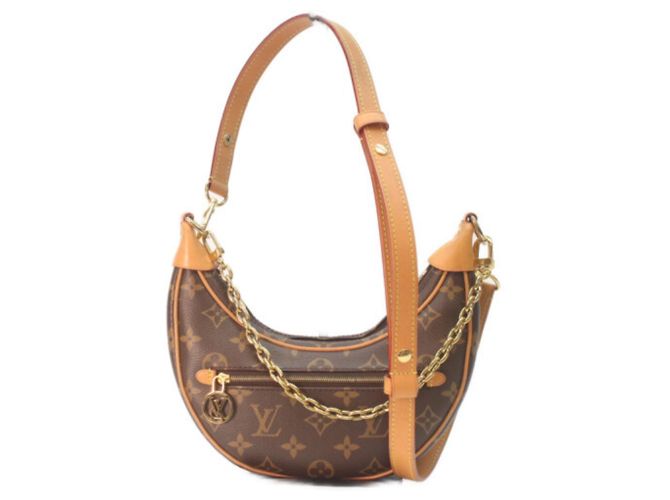 Borsa a Spalla Louis Vuitton Monogram Loop Marrone