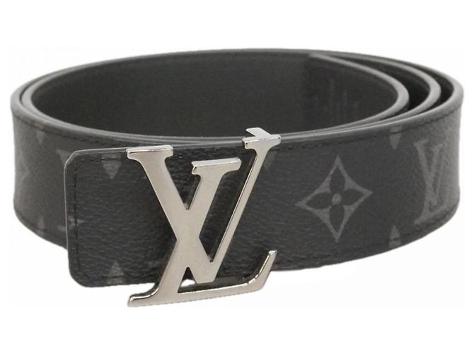 Louis Vuitton Monogram Eclipse Belt Black