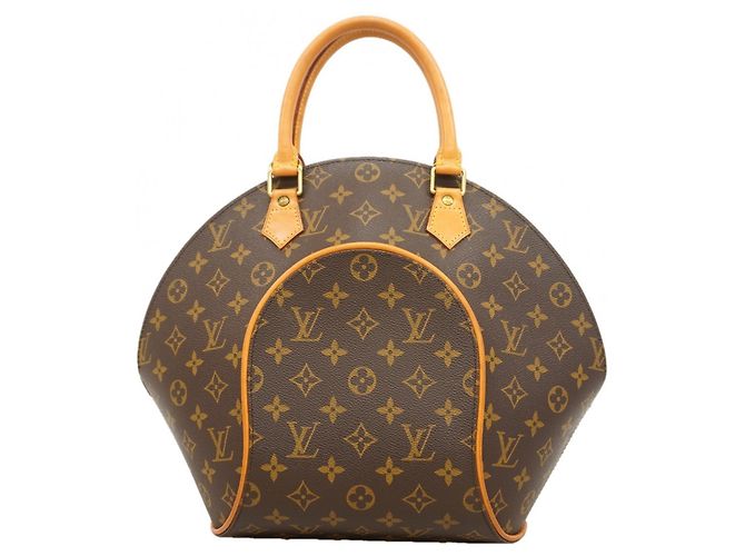 Borsa Louis Vuitton Monogram Ellipse MM Marrone