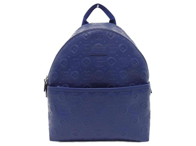 Gucci Leather Backpack Blue