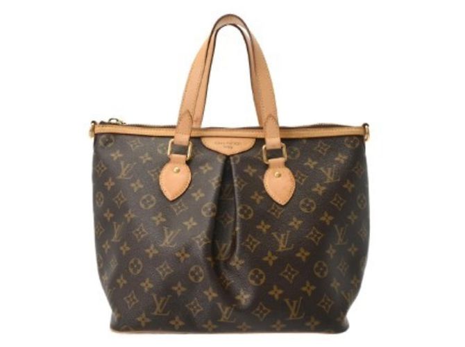 Sac à main Louis Vuitton Monogram Palermo PM Marron