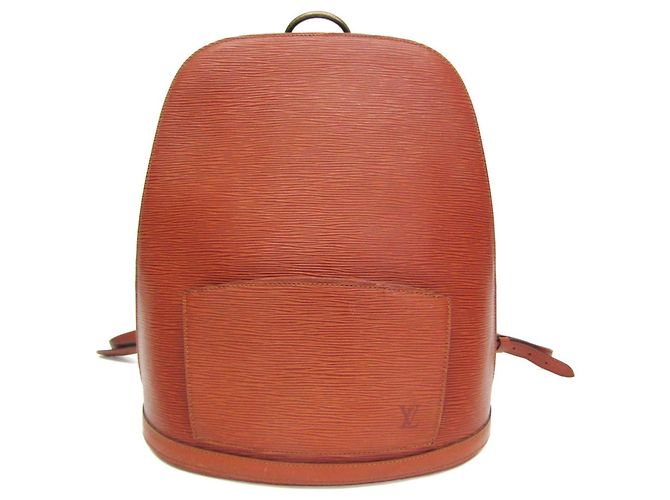 Louis Vuitton Epi Gobelin M52293 Women's Backpack Brown