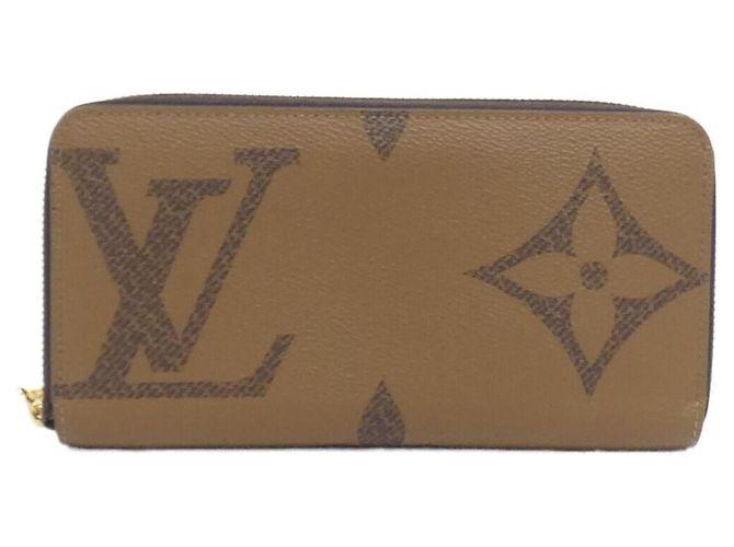 Portefeuille Zippy Monogram Giant Louis Vuitton Marron